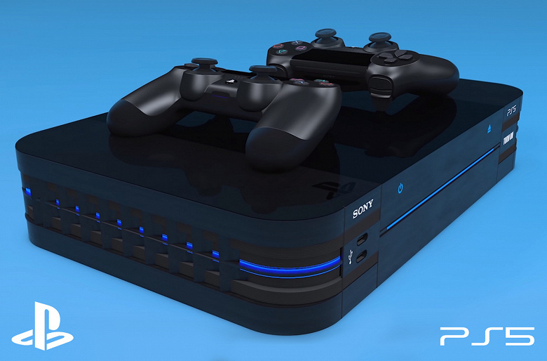 PlayStation 5 в новеньком дизайне, DualShock 5 с экраном и диск с GTA VI