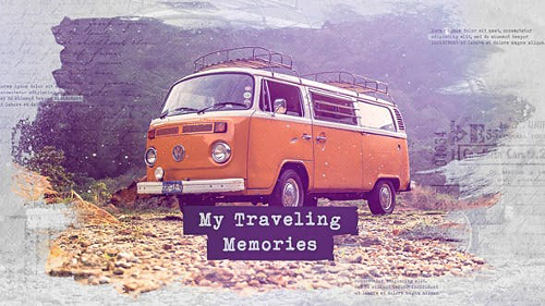 Traveling Slideshow / Memories Photo Album / Family and Friends / Adventure and Journey - Project for After Effects (Videohive)