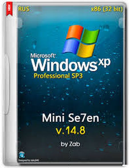 Windows XP SP3 Mini Se7en v14.8 by Zab (x86) (Ru)