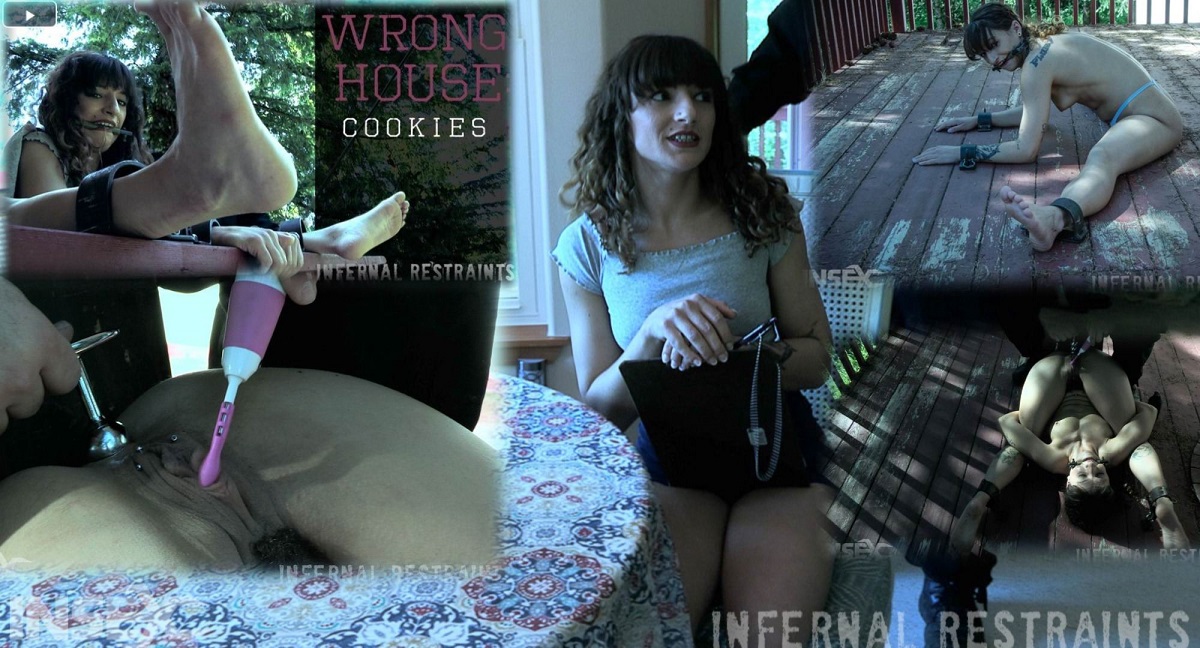 [InfernalRestraints.com] Dakota Marr - Wrong House: Cookies (28.06.2019 г.) [2019 г., BDSM, Bondage, Anal Play, Vibrator, Dildo, Toys, Caning, SiteRip, 720p]