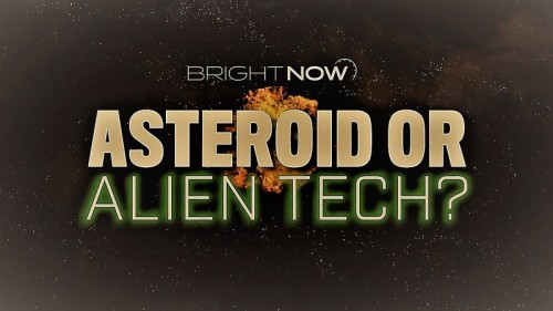 Bright Now Asteroid or Alien Tech 1080p HDTV