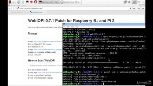 Linkedin - Learning Raspberry Pi Home Monitoring And Control
