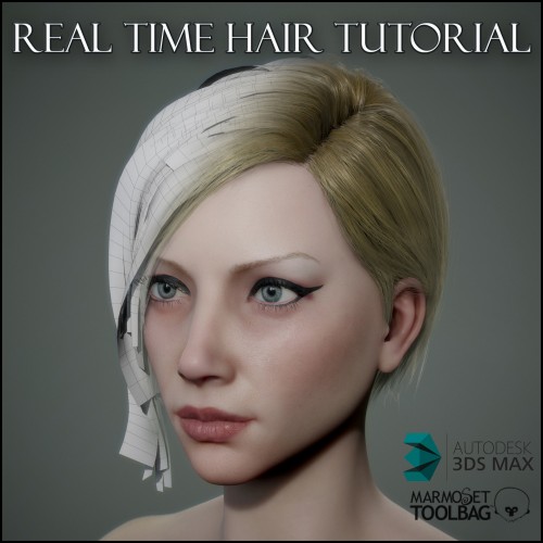 Georgian Avasilcutei Gamroad - Real Time Hair Tutorial