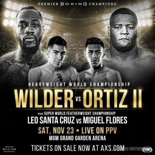 Бокс / Деонтэй Уайлдер - Луис Ортис 2 / Boxing / Deontay Wilder vs Luis Ortiz II (2019) HDTV 1080i