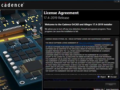Cadence SPB Allegro and OrCAD v17.40.001-2019 Hotfix Only (x64)