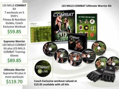 Les Mills Combat - Ultimate Warrior Kit