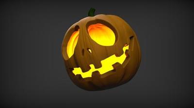 Sculpt And Paint Your Own 3D Printable Halloween Pumpkin