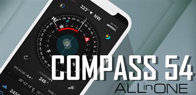 Compass 54 (All in One GPS, Weather, Map, Camera) v1.6