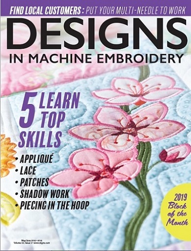 Designs in Machine Embroidery №116 2019