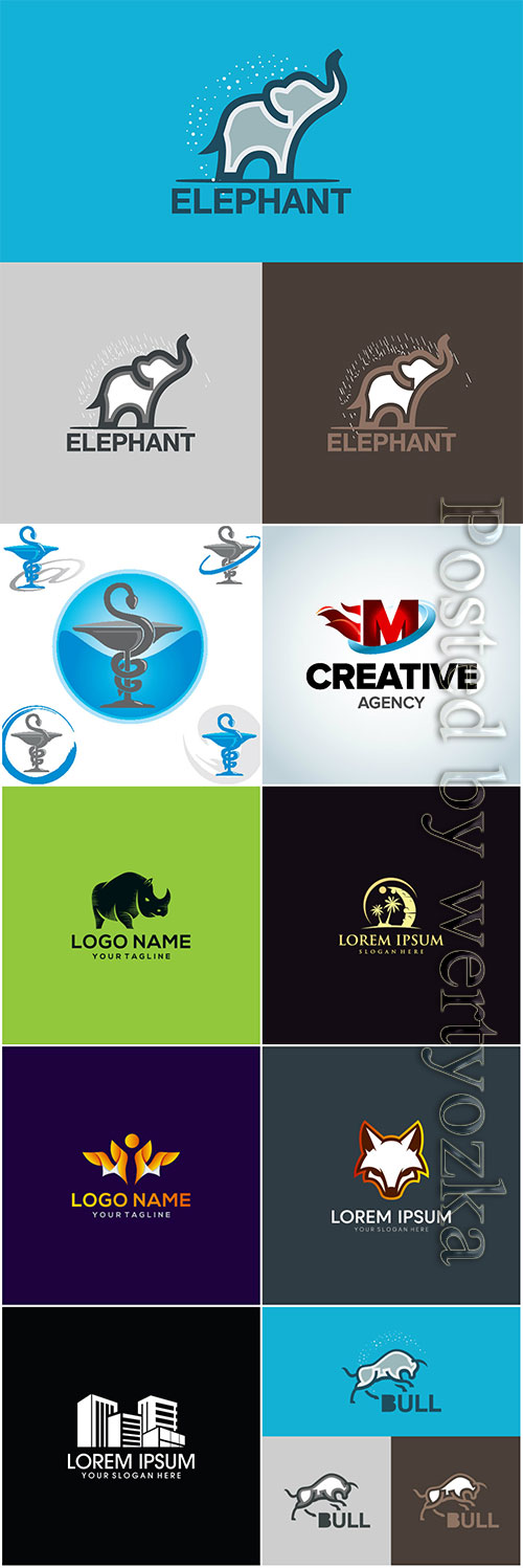 Modern and creative vector logo design