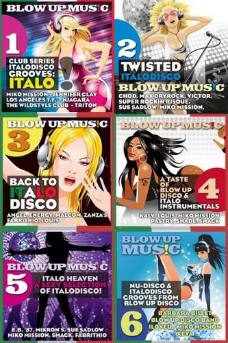 Blow Up Disco Vol 1-6: Music collection Italodisco (2019) FLAC