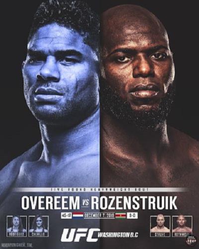  :   -   /   / UFC on ESPN 7: Alistair Overeem vs. Jairzinho Rozenstruik / Full card (2019) HDTVRip