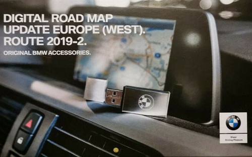 BMW Road Map Europe (West) Route 2019.2
