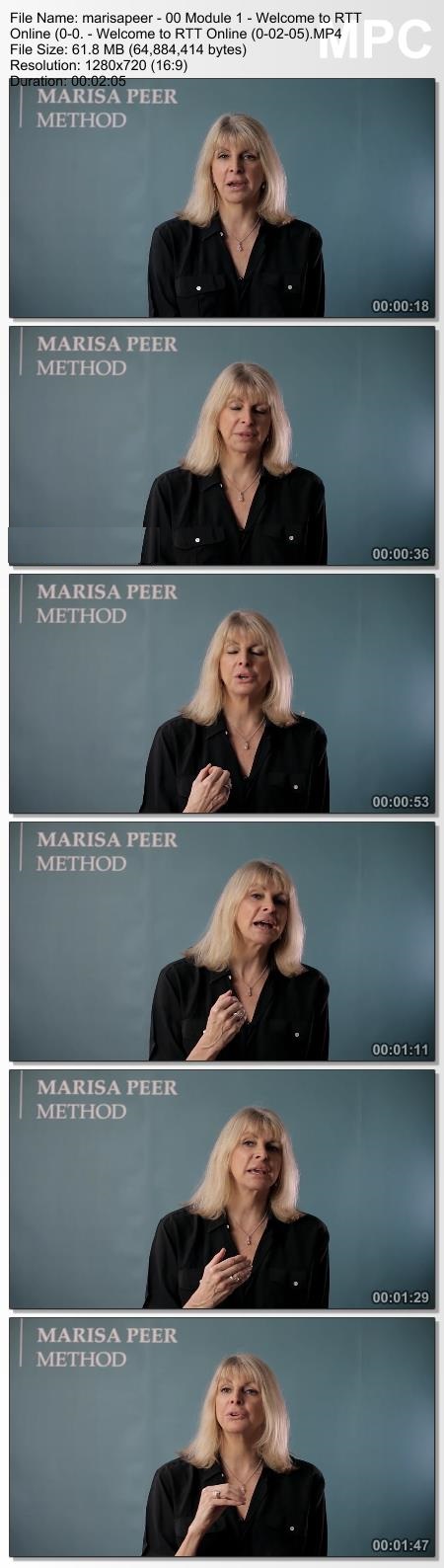 Marisa Peer - Rapid Transformational Therapy (RTT)