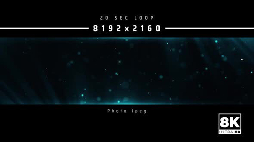Videohive - Abstract Particles 8K - 24999553