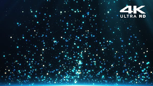 Videohive - Blue Particles - 24999558