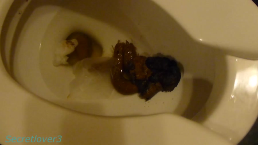 Scat Secretlover3 - Multicolored Shit Explosion With Tons Of Farts And Pee - Pissing    11 December 2019 (466 MB-HD-1920x1080) 