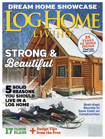 Log Home Living   January 2020