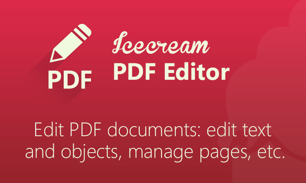 Icecream PDF Editor PRO 2.0