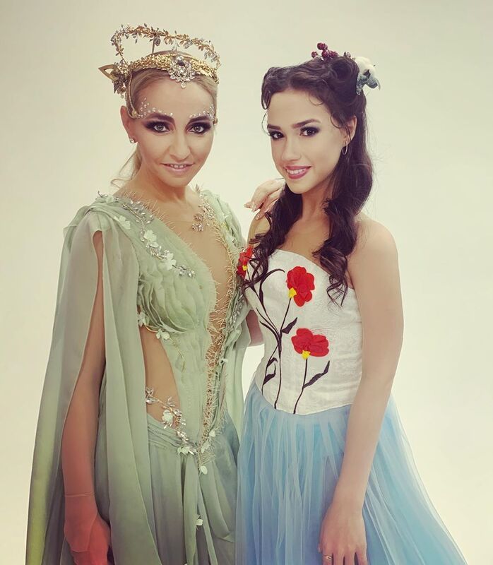 19-летняя дочь Татьяны Навки озвучила принцессу в ледовом шоу матери «Спящая красавица. Легенда двух королевств»