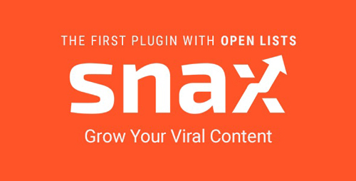 CodeCanyon - Snax v1.54 - Viral Content Builder - 16540363