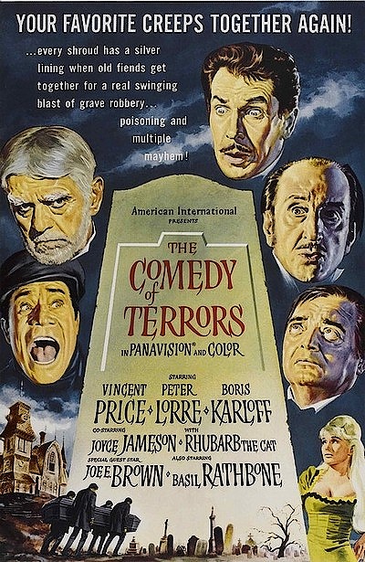 Комедия ужасов / The Comedy of Terrors (1963) DVDRip