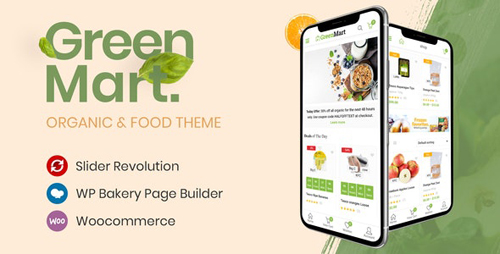 ThemeForest - GreenMart v2.3.7 - Organic & Food WooCommerce WordPress Theme - 20754270