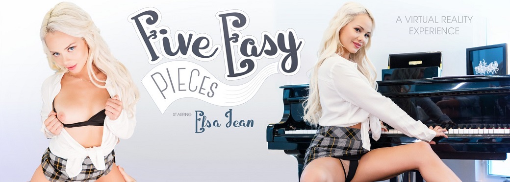 [VRBangers.com] Elsa Jean (Five Easy Pieces / 03.01.2020) [2020 г., Babe, Blonde, Blowjob, Cowgirl, Cum-shot, Natural Tits, Shaved Pussy, Tattoo, Virtual Reality, VR, 6K, 3072p] [Oculus Rift / Vive]