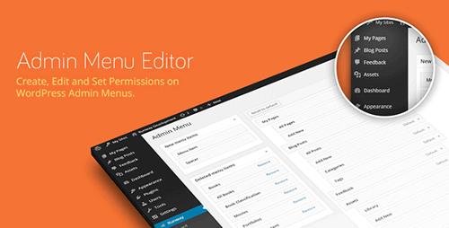 Admin Menu Editor Pro v2.10.2 - WordPress Plugin + Add-Ons