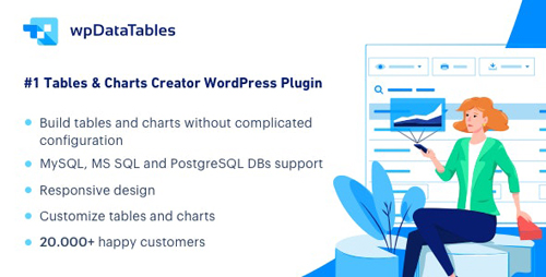 CodeCanyon - wpDataTables v2.8.1 - Tables and Charts Manager for WordPress - 3958969