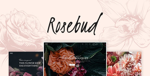 ThemeForest - Rosebud v1.4 - Flower Shop and Florist WordPress Theme - 21551562