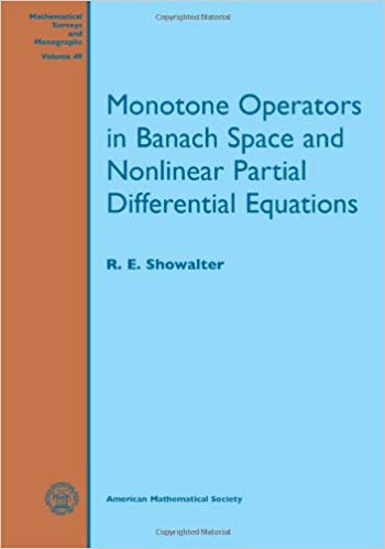 Monotone operators in Banach space and nonlinear partial differential equations