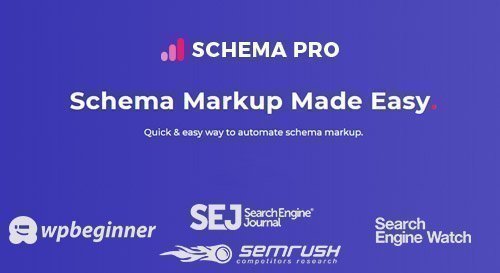 WP Schema Pro v1.5.0 - Schema Markup Made Easy - NULLED