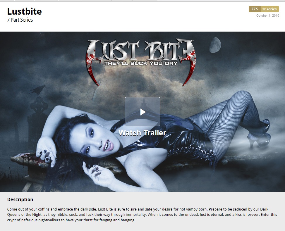[ZZseries.com / Brazzers.com] Lust Bite (Pack / 7 Episodes) [2011, Feature, Horror, Vampires, 1080p & 720p, SiteRip]
