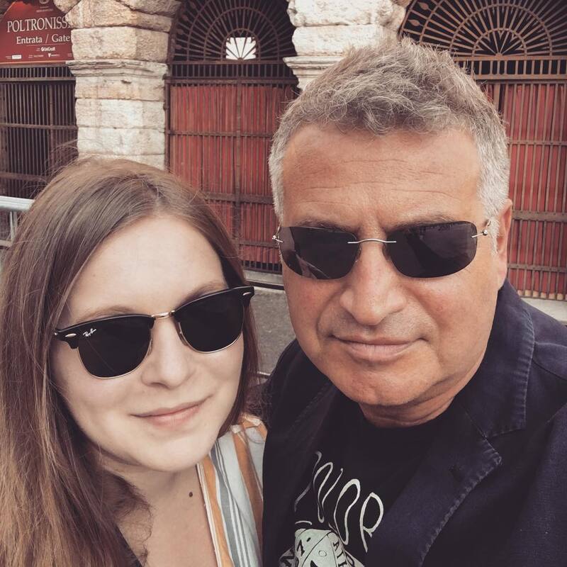 Леонид Агутин и Анжелика Варум посетили в США концерт своей 20-летней дочери