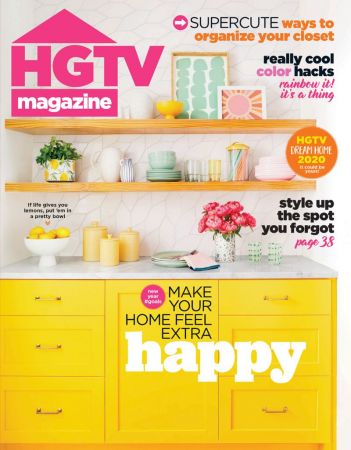 HGTV Magazine   January/February 2020