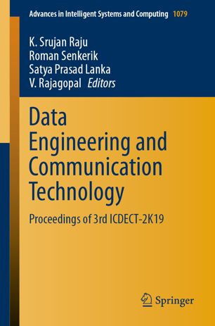 Data Engineering and Communication Technology: Proceedings of 3rd ICDECT 2K19