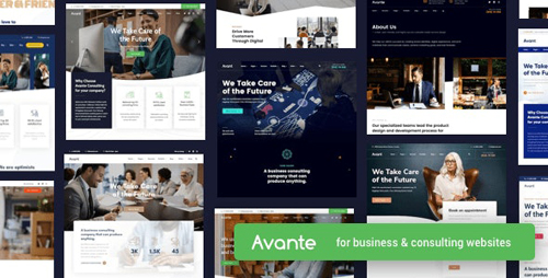 ThemeForest - Avante v1.0 - Business Consulting WordPress - 25223481 - NULLED