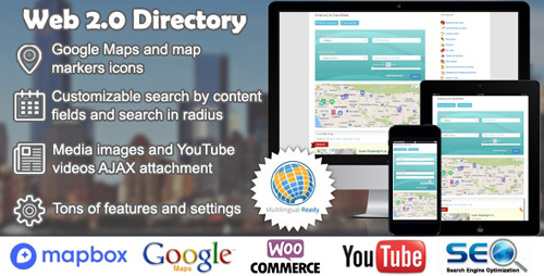 CodeCanyon - Web 2.0 Directory v2.5.6 - plugin for WordPress - 6463373 - NULLED