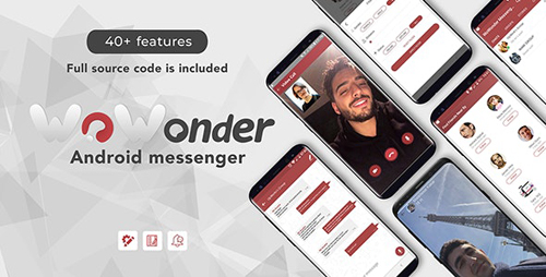 CodeCanyon - WoWonder Android Messenger v2.6 - Mobile Application for WoWonder Social Script - 19034167