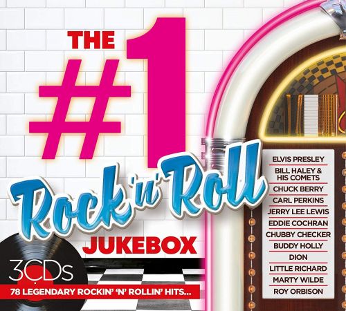 The #1 Album: Rock 'N' Roll Jukebox (3CD, 2019)