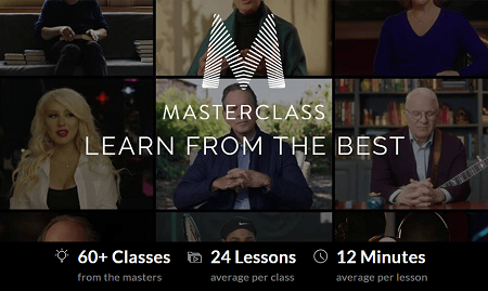 MasterClass.Com ALL Courses Collection 2020