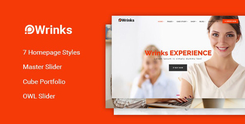 ThemeForest - Wrinks v1.0 - Multipages Business HTML5 Template - 24894275