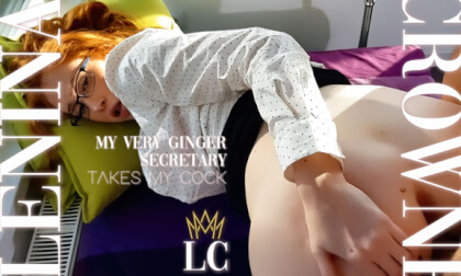[LeninaCrowne] Lenina Crowne (My Very Ginger Secretary Takes My Cock / 22.01.2020) [2020 ., Doggy style, Hardcore, Missionary, POV, Redheads, Trimmed pussy, Secretaries, Glasses, Virtual Reality, VR, 6K, 2880p] [Oculus Rift / Vive]