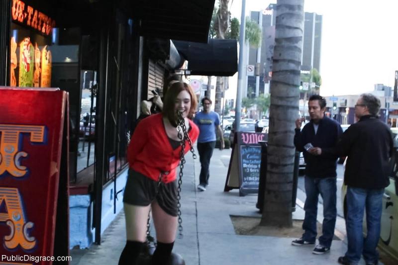 Jodi Taylor - Girl Next Store Shocked and Bound in Public, Ass Fucked, Humiliated (2020/SD)