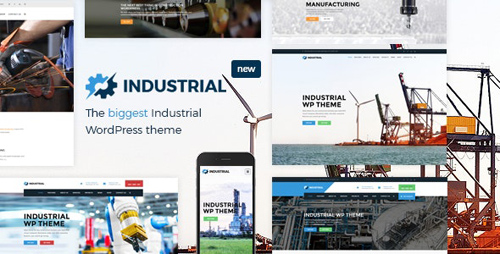 ThemeForest - Industrial v1.4.5 - Factory Business WordPress Theme - 15776179