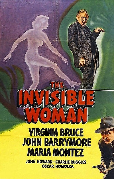 Женщина-невидимка / The Invisible Woman (1940) DVDRip