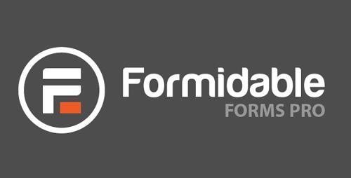 Formidable Forms Pro v4.03.07 - WordPress Form Builder + Formidable Forms Add-Ons