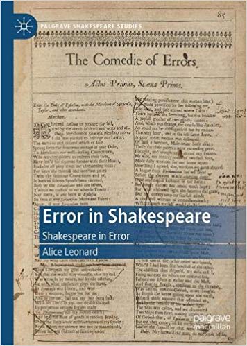 Error in Shakespeare: Shakespeare in Error