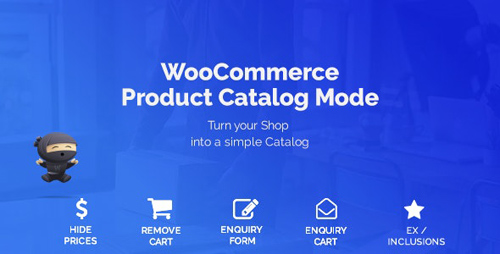 CodeCanyon - WooCommerce Product Catalog Mode & Enquiry Form v1.6.1 - 14518494